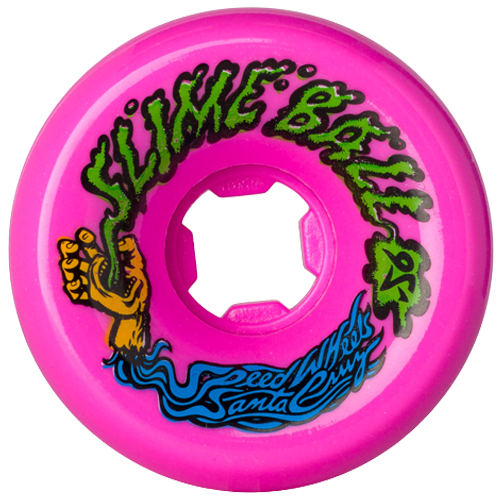 Колеса для скейтборда Slime Balls 60 мм Vomits 95A Pink