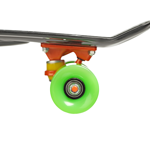 Скейт круїзер YOLO 22' Black/Green-3