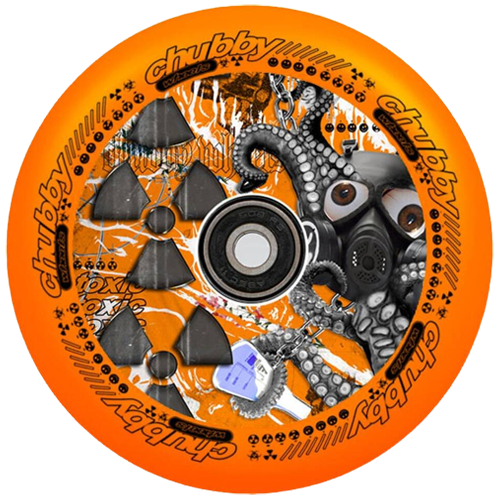 Колеса Chubby Lab Pro Scooter Wheel (110 мм Radioactive Orange)