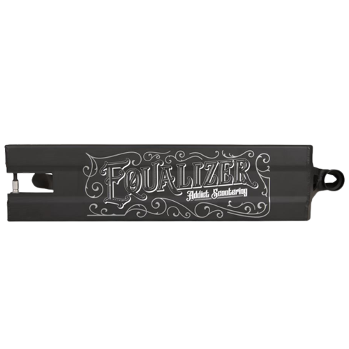Дека для трюкового самоката Addict Equalizer 2.0 570 мм (Black/Silver)-2