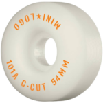 Колеса для скейтборда Mini Logo C-CUT 101A (White 54 мм)