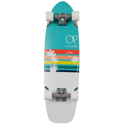 Скейт круизер Ocean Pacific Sunset Cruiser Skateboard 30' (Teal)