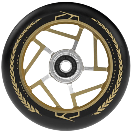 Колеса Fuzion Apollo 110 мм Wheels (Black/Gold)