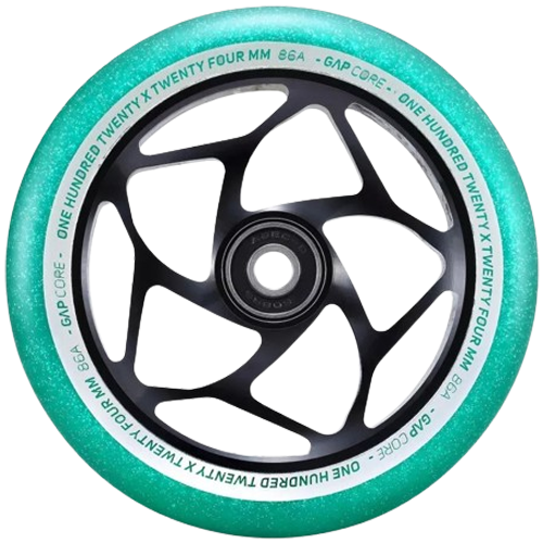 Колеса Blunt 120 мм Gap Core Black/Jade (Multicolor)